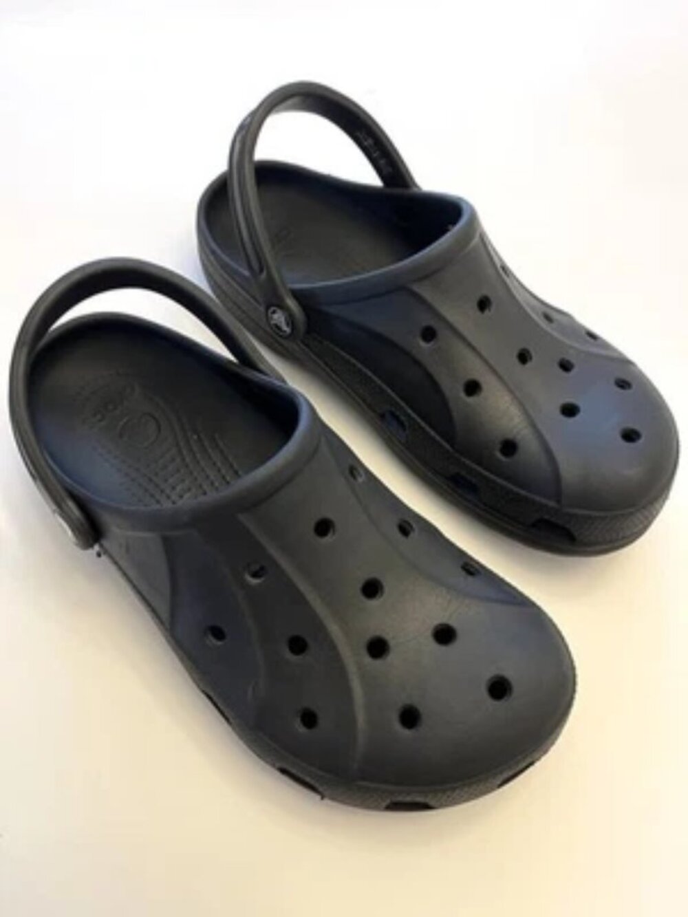 CROCS Unisex Ralen Classic Black Clogs M8 W10 15907